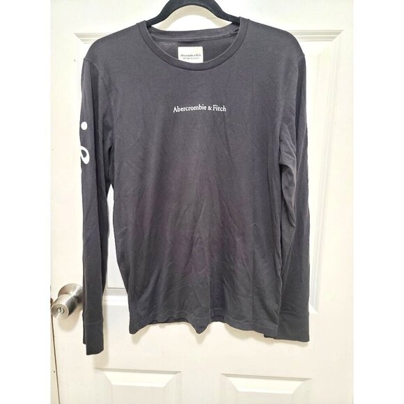 Abercrombie & Fitch Men's Soft Long Sleeve Crew Neck T-Shirt Size S - Picture 1 of 11